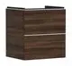 Hansgrohe-HG-Xelu-Q-Waschtischunterschrank-Nussbaum-Dunkel-580-475-mit-2-Schubkaesten-fuer-Waschtisch-Mattweiss-54026700 gallery number 1